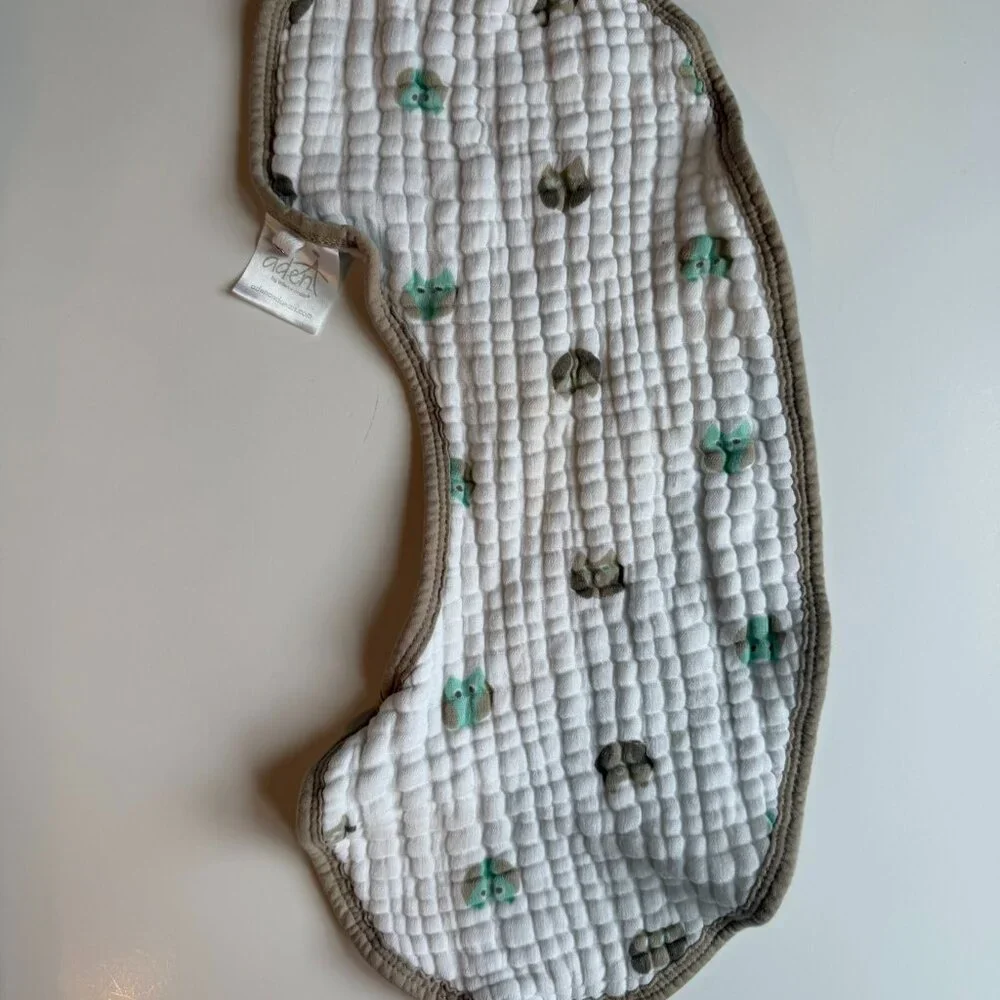 Aden + Anais Multi-Use, Muslin Burpy Bib 100% Cotton Muslin